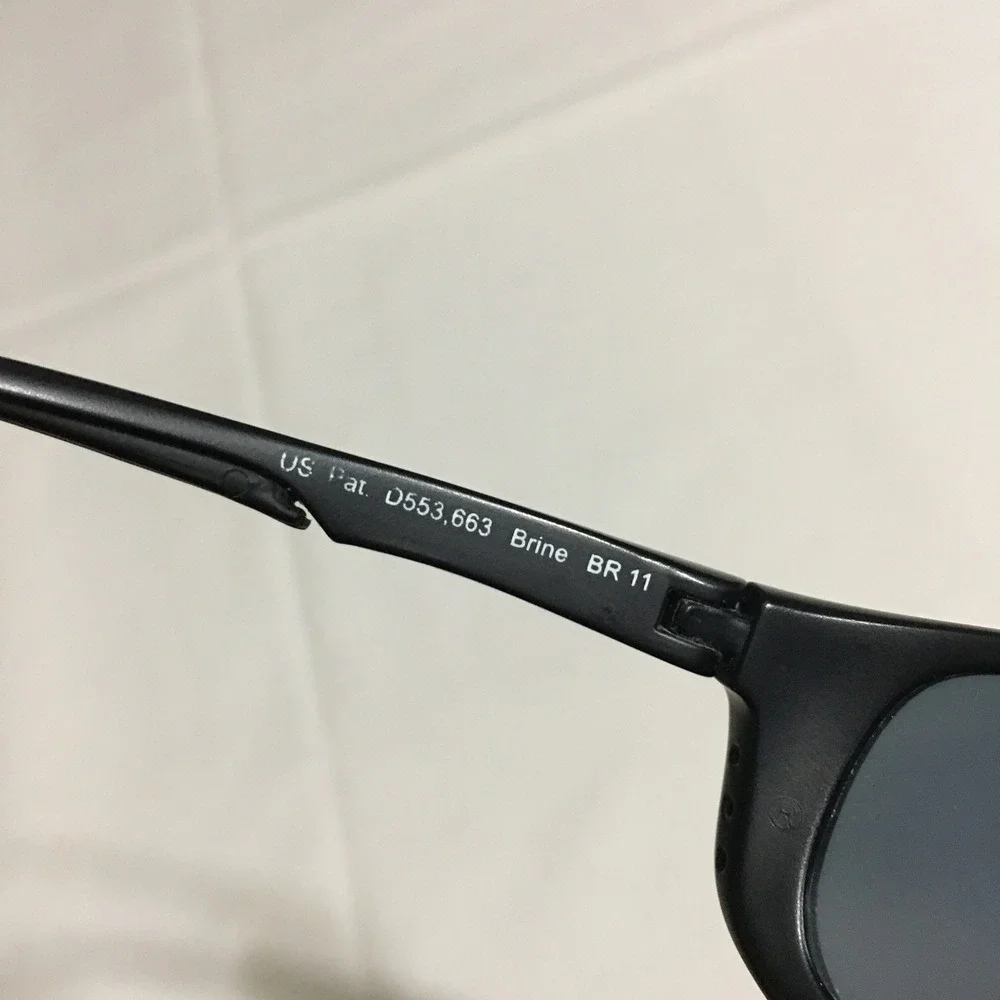 Costa Del Mar Brine BR 11 Sunglasses Black Rectangular Sport Frame Only